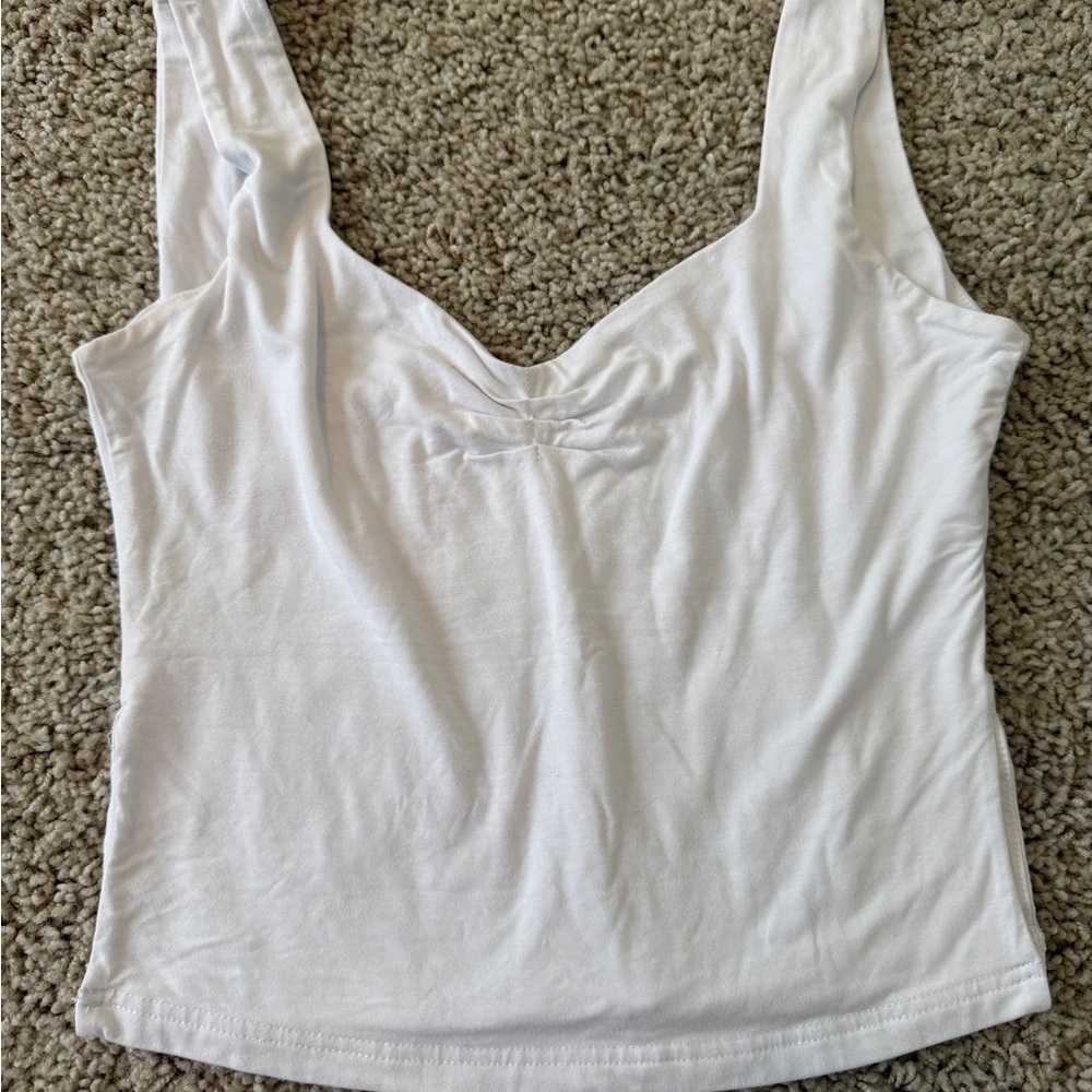 White Tank Women's Top